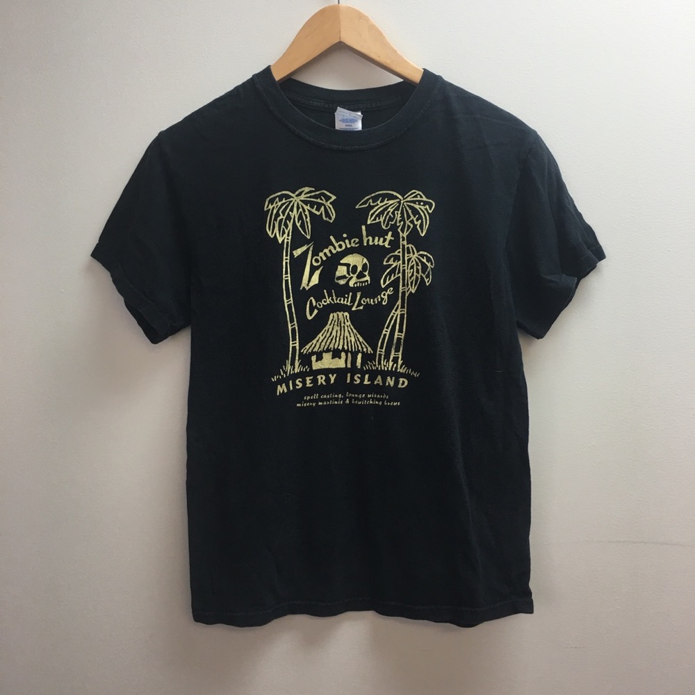 Vintage Zombie Hut Tiki Bar Shirt Sacramento, CA